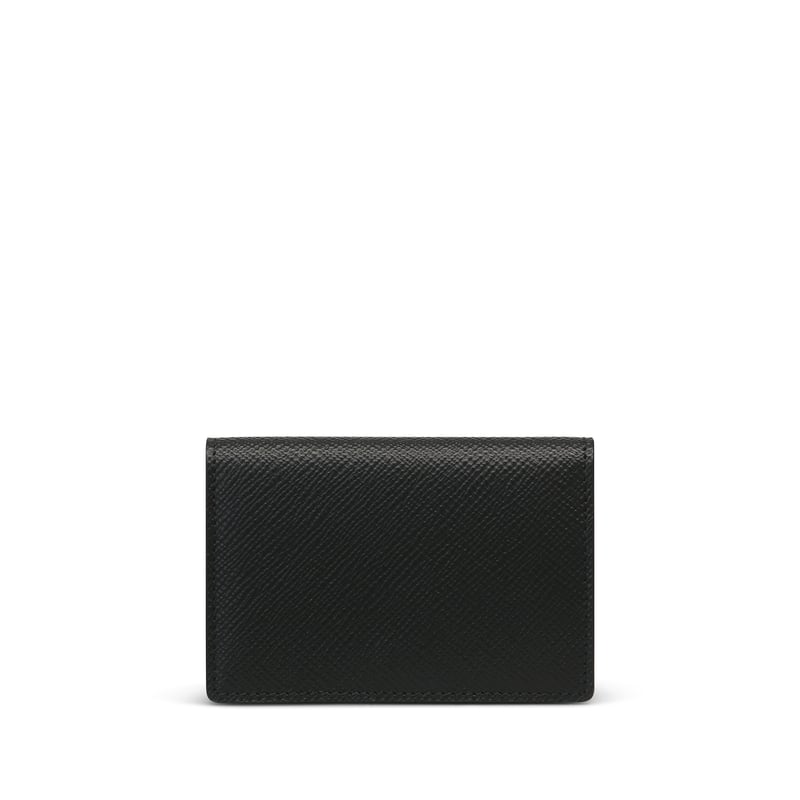 Folded Card Case with Snap Closure in Panama